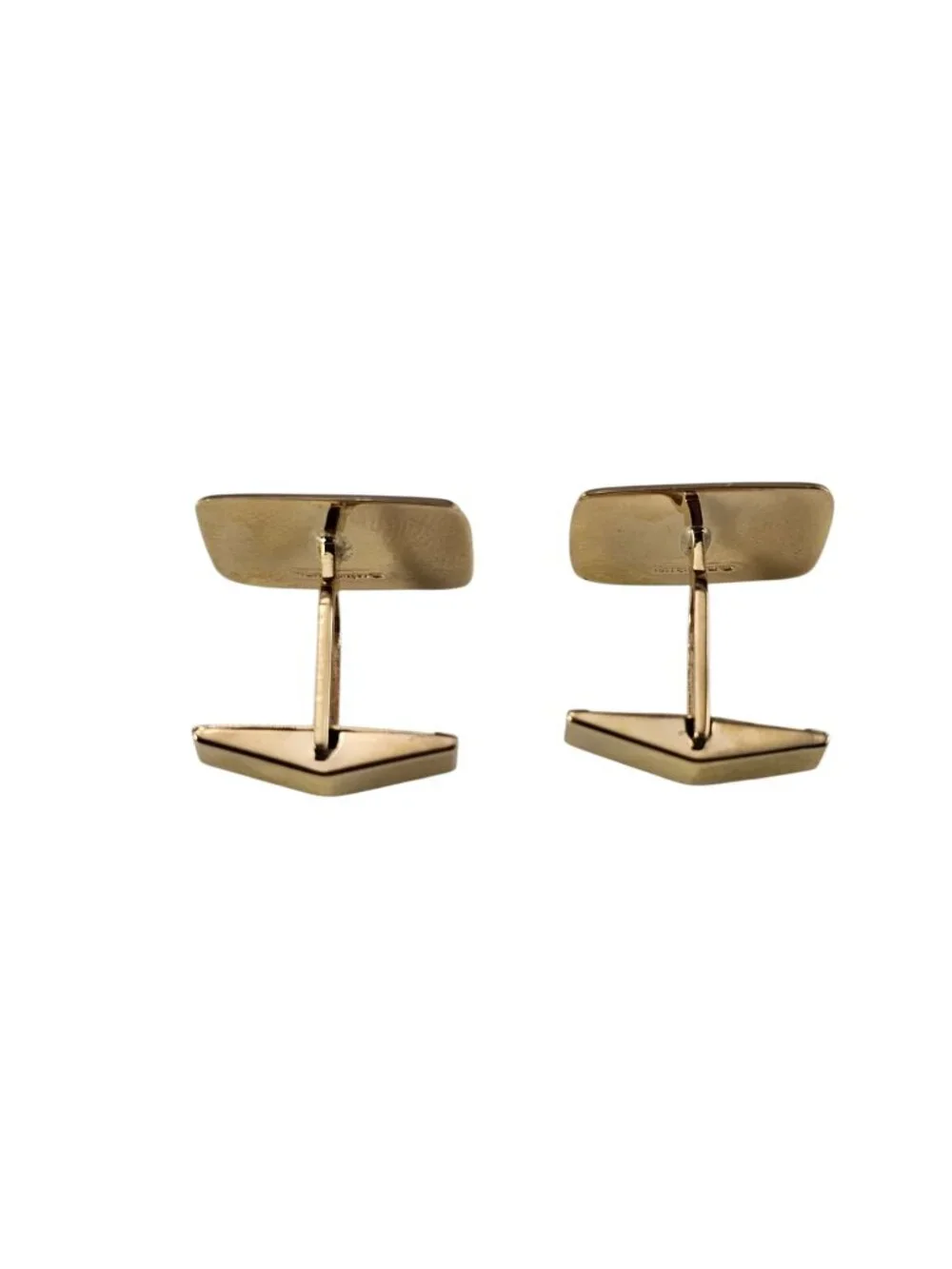 Terry Meyer 14K Yelow Gold Bull and Bear Stock Market Cufflinks #24955